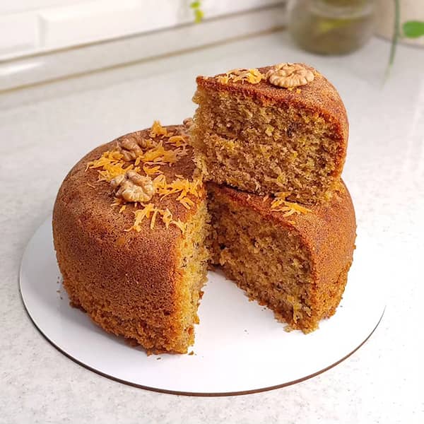 کیک هویج گردو